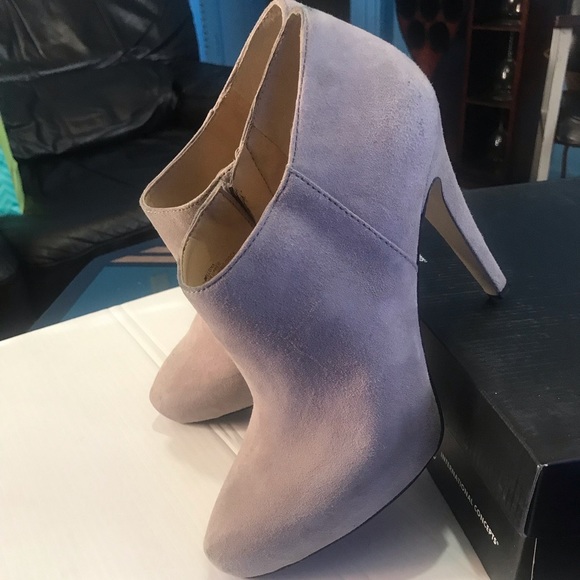 I.N.C Women’s Grey Suede Ankle Booties - Picture 3 of 8